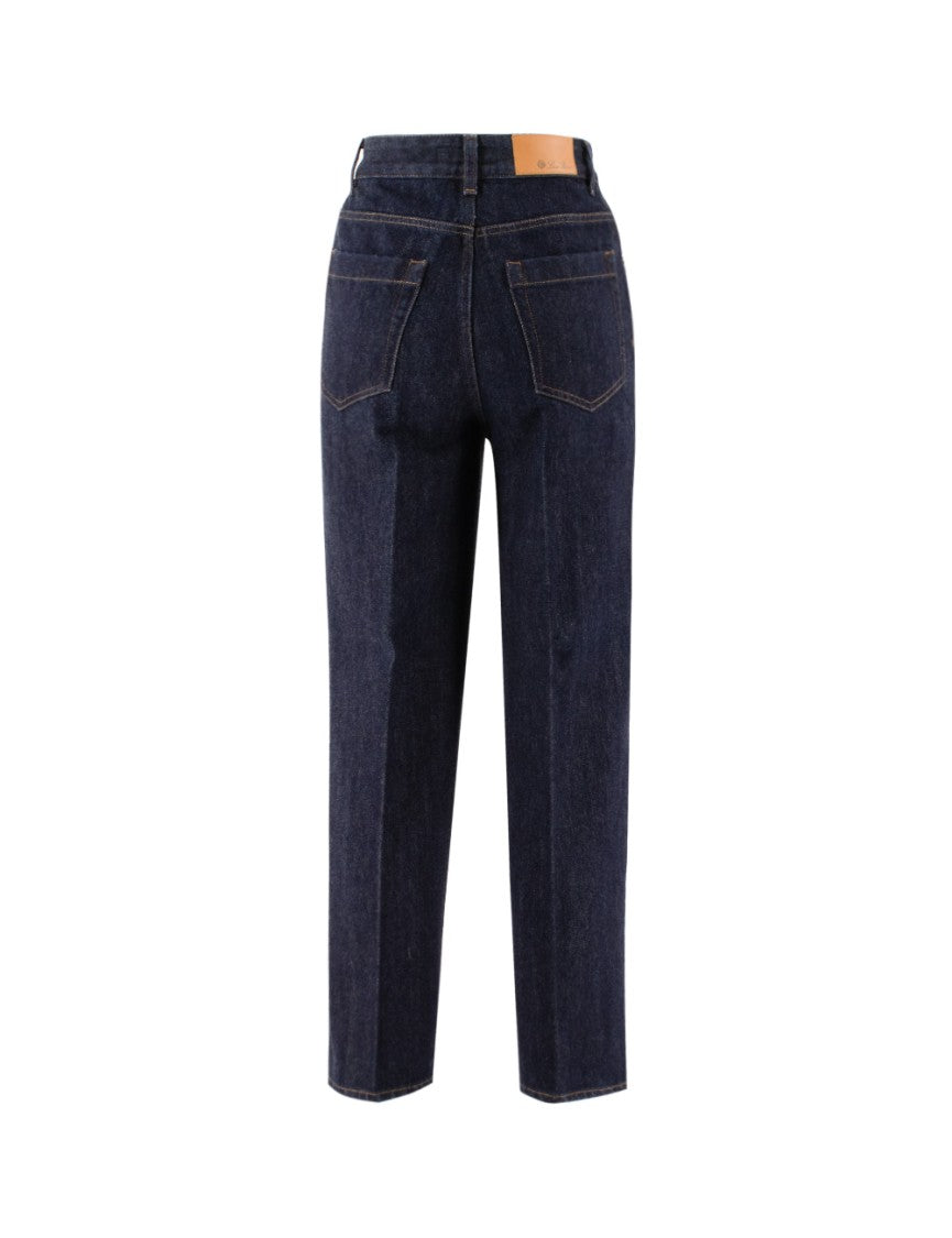 Loro Piana Dark Blue Wash Jeans