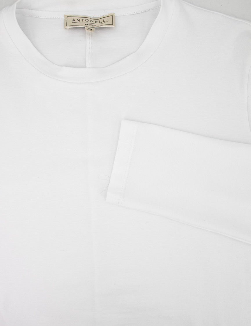 Antonelli Tailored White Cotton Shirt