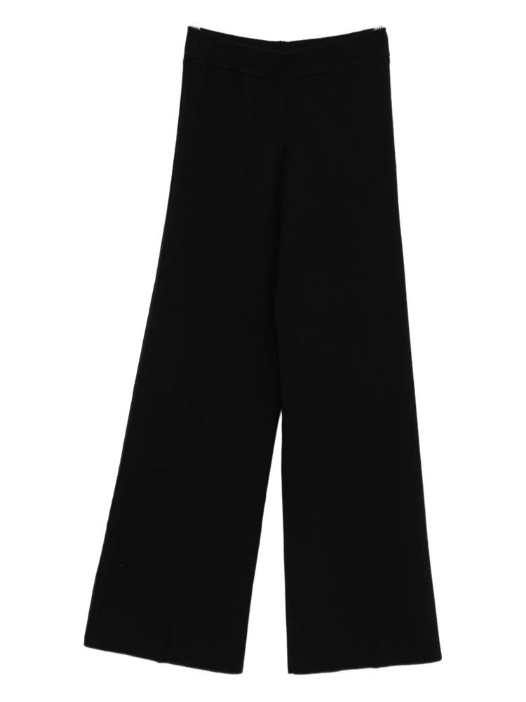 Twin-Set Wide-Leg Trousers With High Waist And Minimalist Design