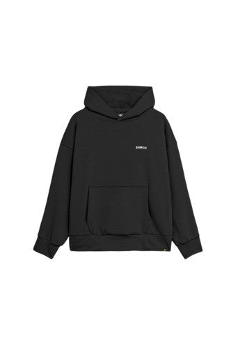 Barrow Black Bear Graphic Hoodie With Kangaroo Pocket