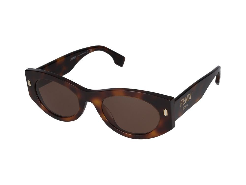 Maison Fendi Tortoiseshell Cat-Eye Sunglasses