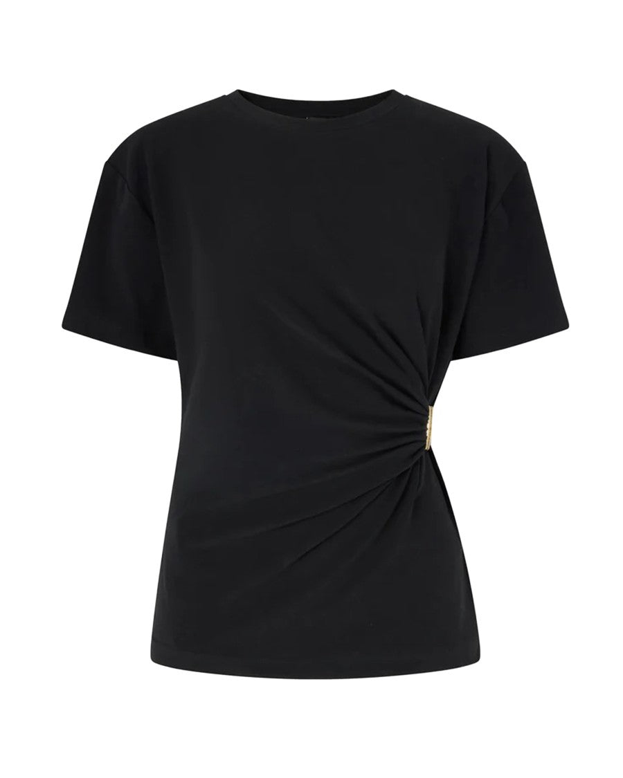 Pinko Limousine Black Draped T-Shirt