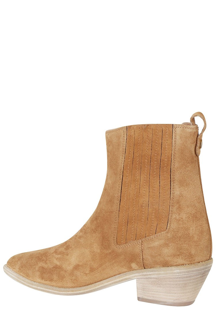 Roberto Festa Leather Aurea Suede Leather Sole Leather Ankle Boots