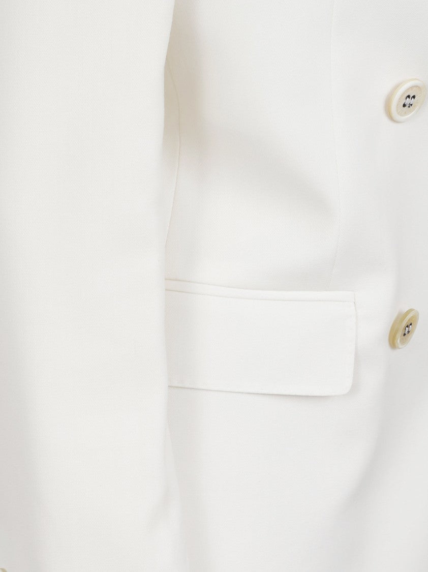 Golden Goose Tailored Double-Breasted Jacket With Structured Silhouette