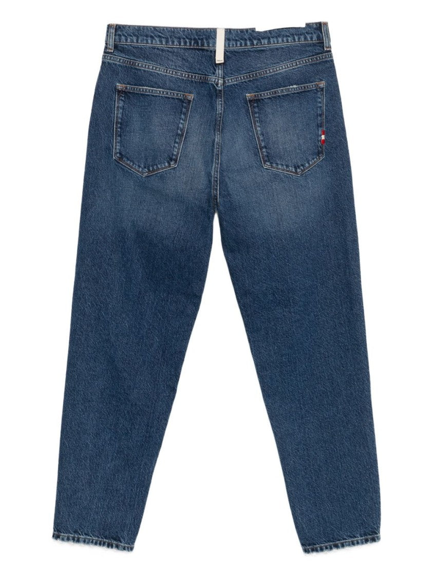 Amish Classic Straight-Leg Amish Jeans In Timeless Blue Wash