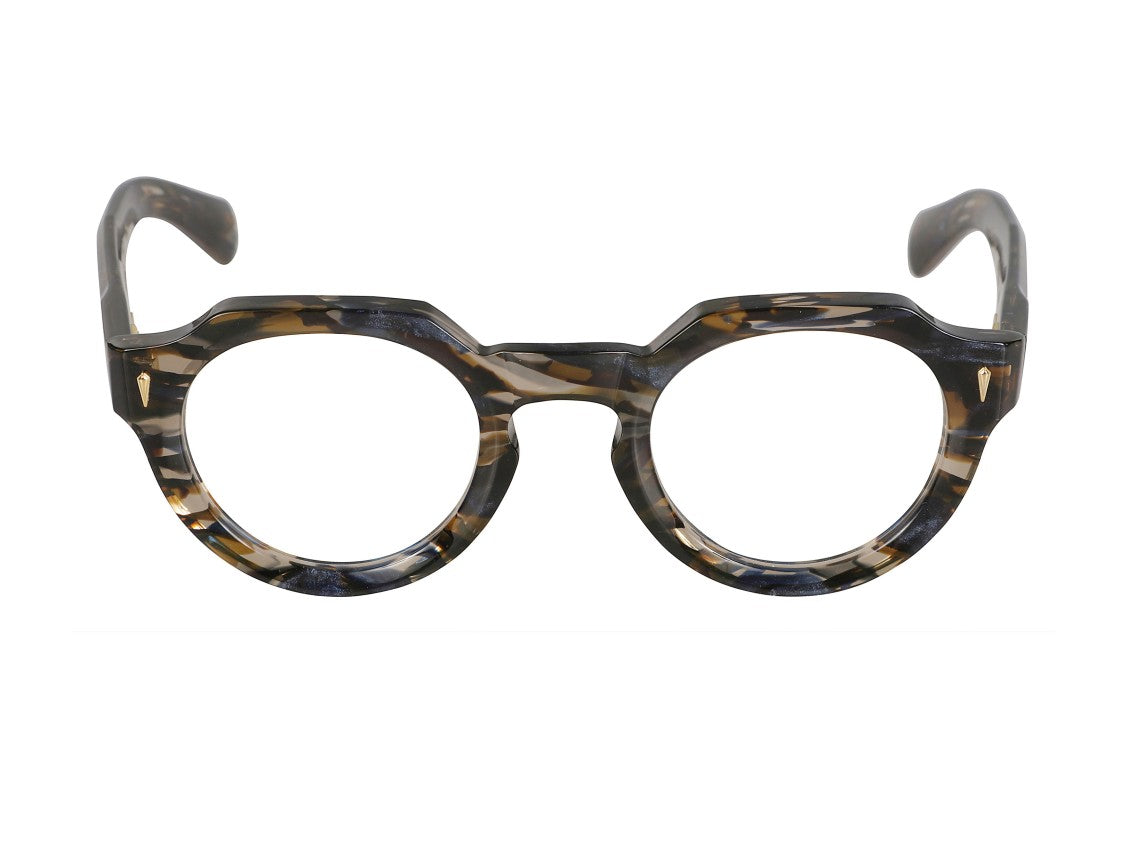 Kador Tortoiseshell Spike 2-48 Round Eyeglasses