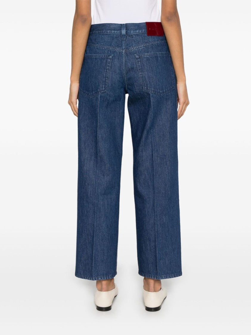 Gucci Straight Fit Denim Trousers