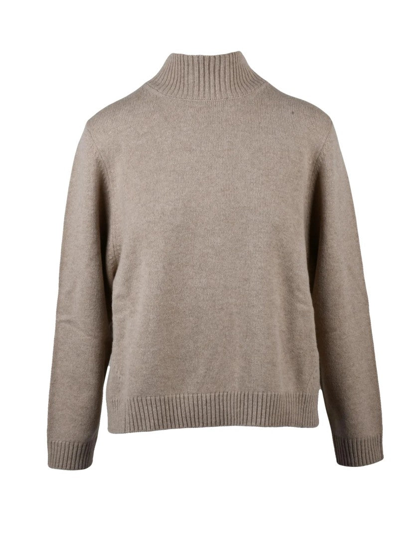 Peserico Easy Extrafine Merino Wool And Cashmere Turtleneck Sweater