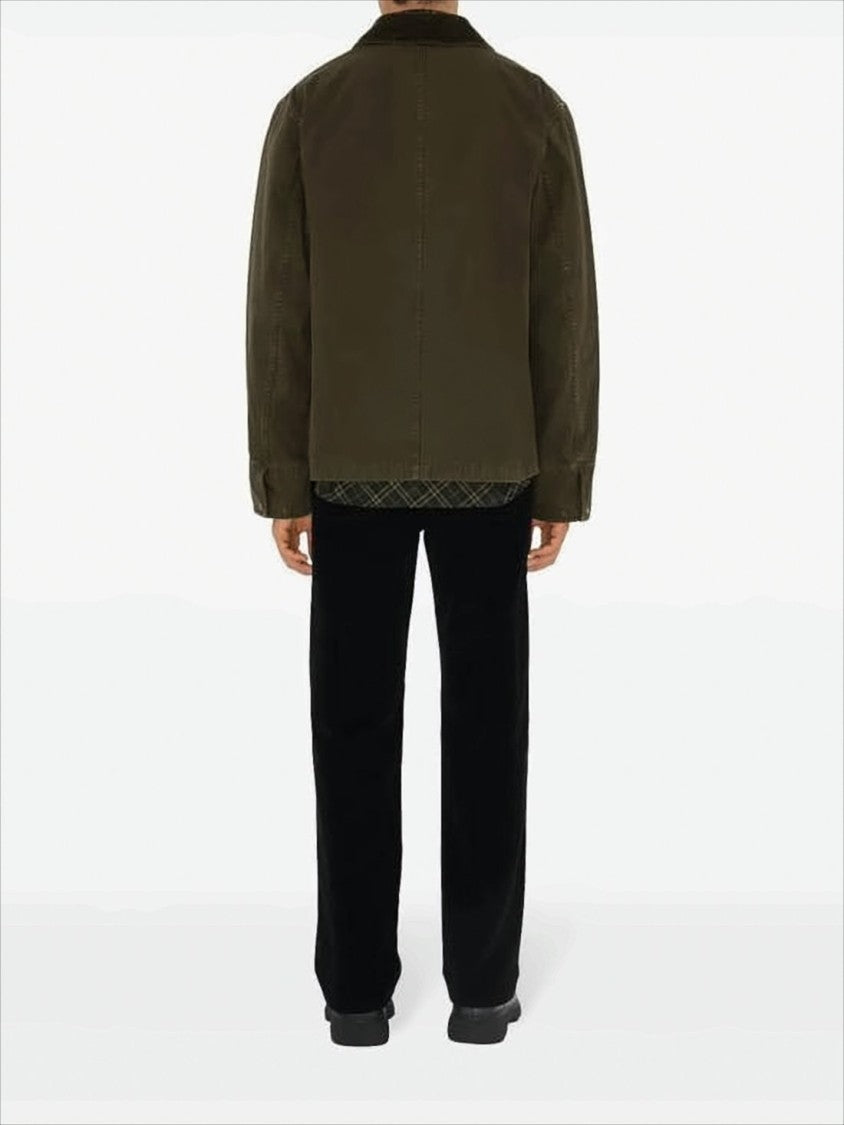 Burberry Boxy Cropped Jacket