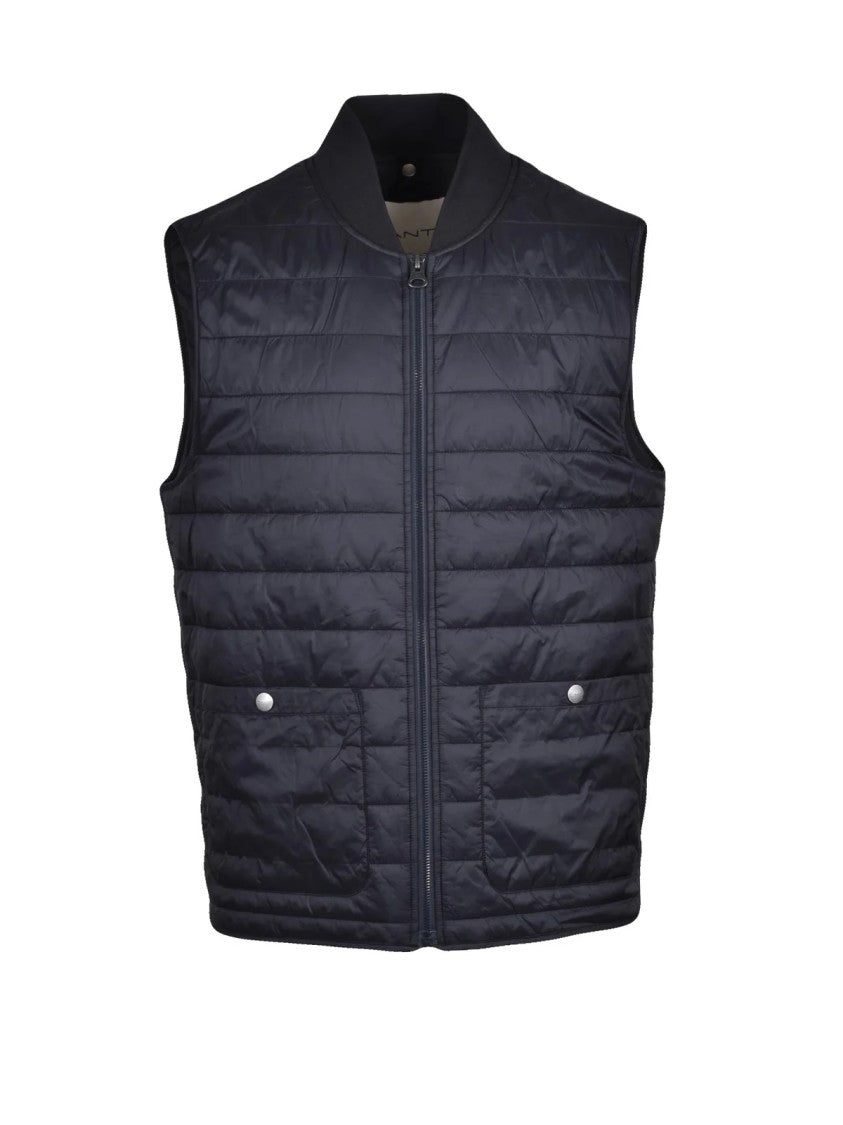 Gant Double Midlength Parka With Removable Inner Vest And Functional Pockets