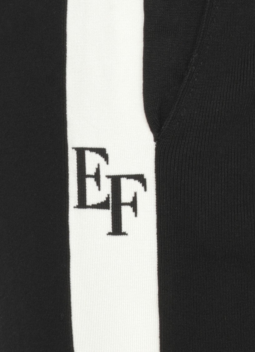 Elisabetta Franchi Viscose Jumpsuit With Hood