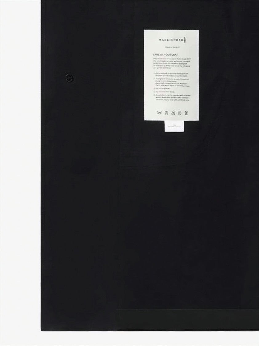 Mackintosh Minimalist Black Cotton Jacket
