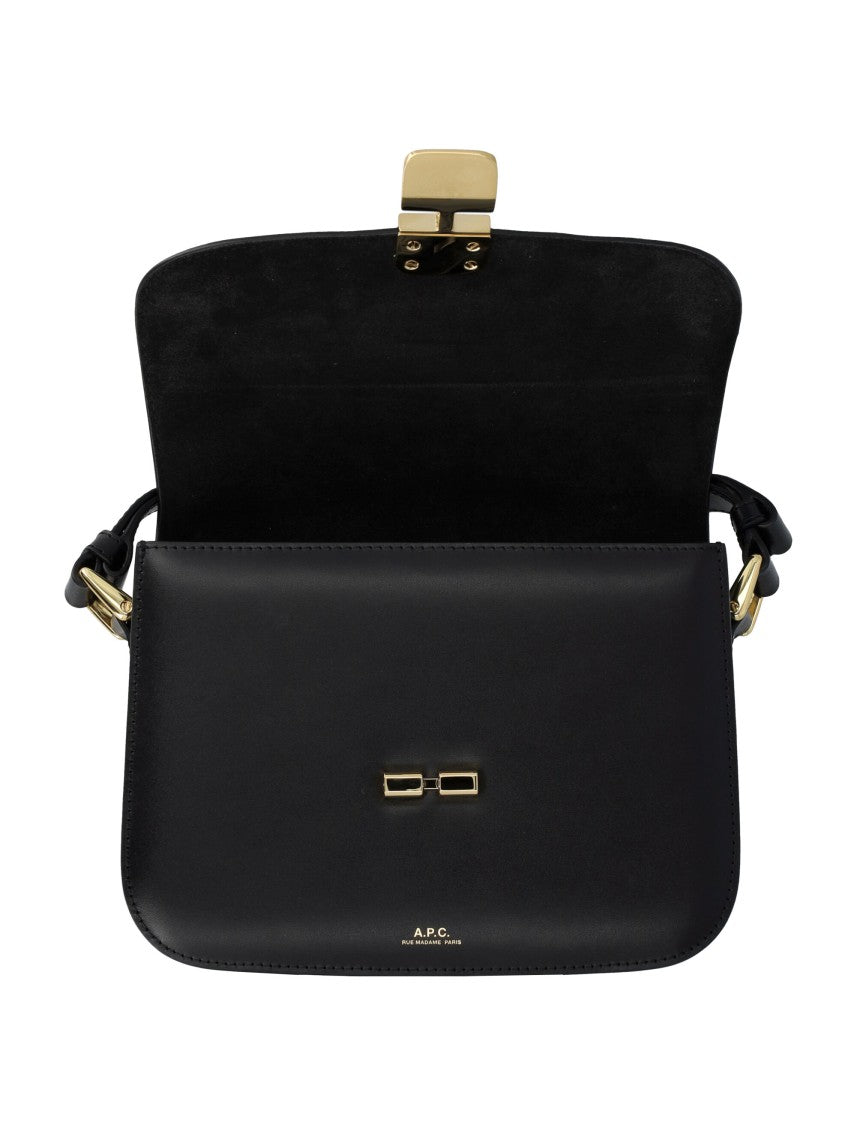A.P.C. Leather Grace Small Shoulder Bag