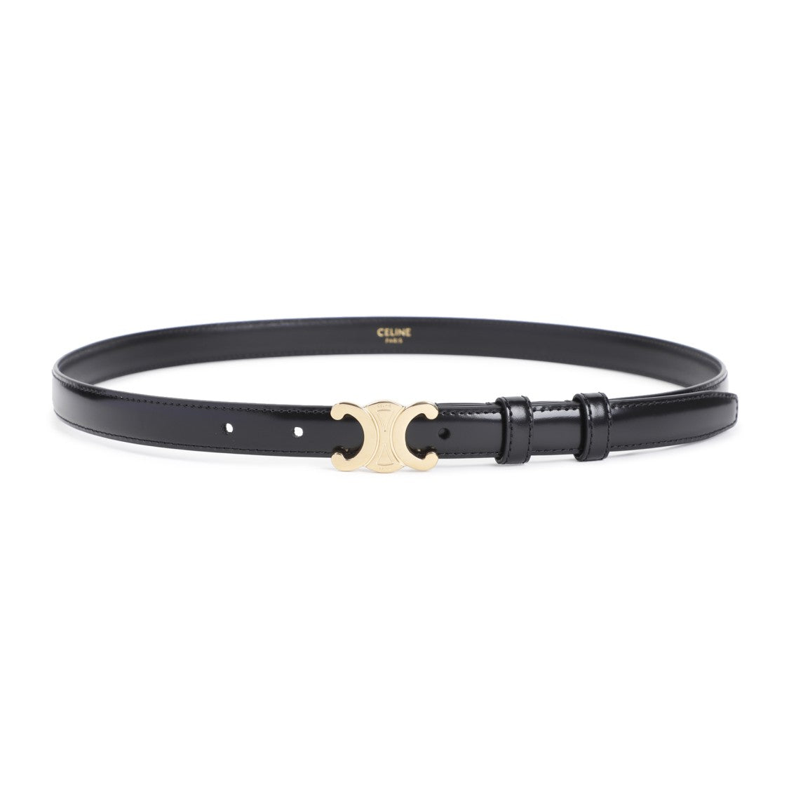 Celine Triomphe Leather Belt