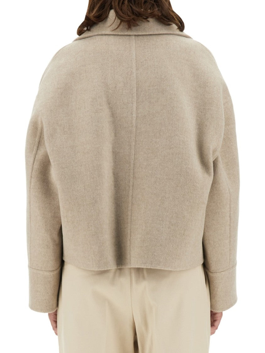 Brunello Cucinelli Double Woven Wool And Cashmere Caban