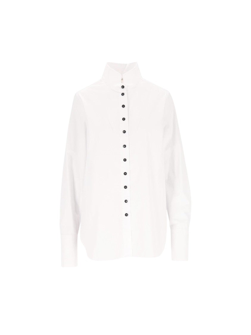 Barena Alvina Crisp White Cotton Shirt