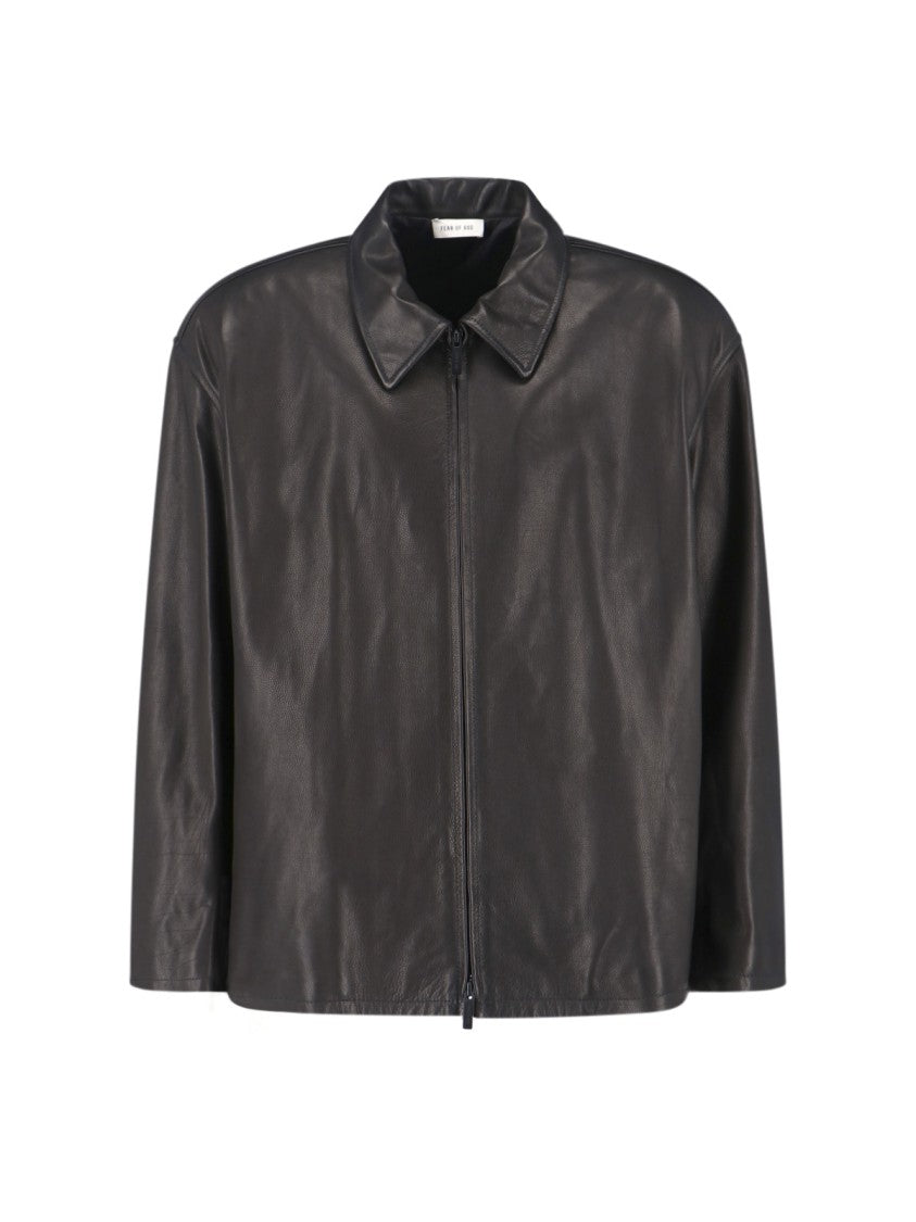 Fear Of God Calfskin Jacket – Black