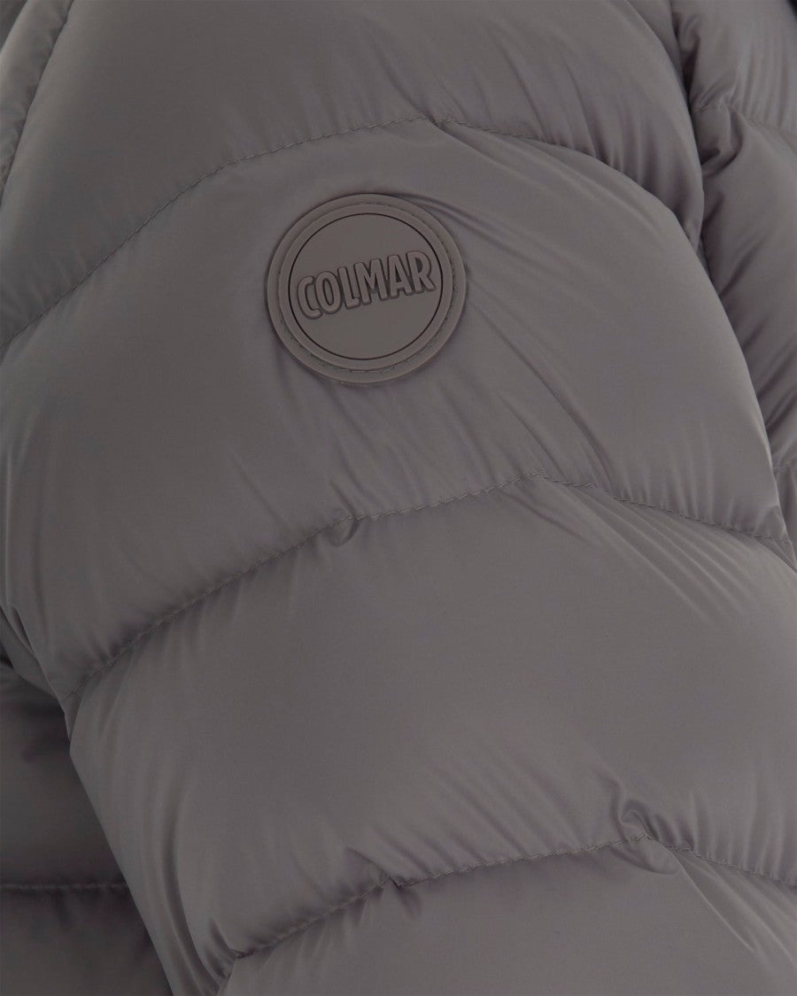 Colmar Originals Dove Gray Hooded Down Jacket