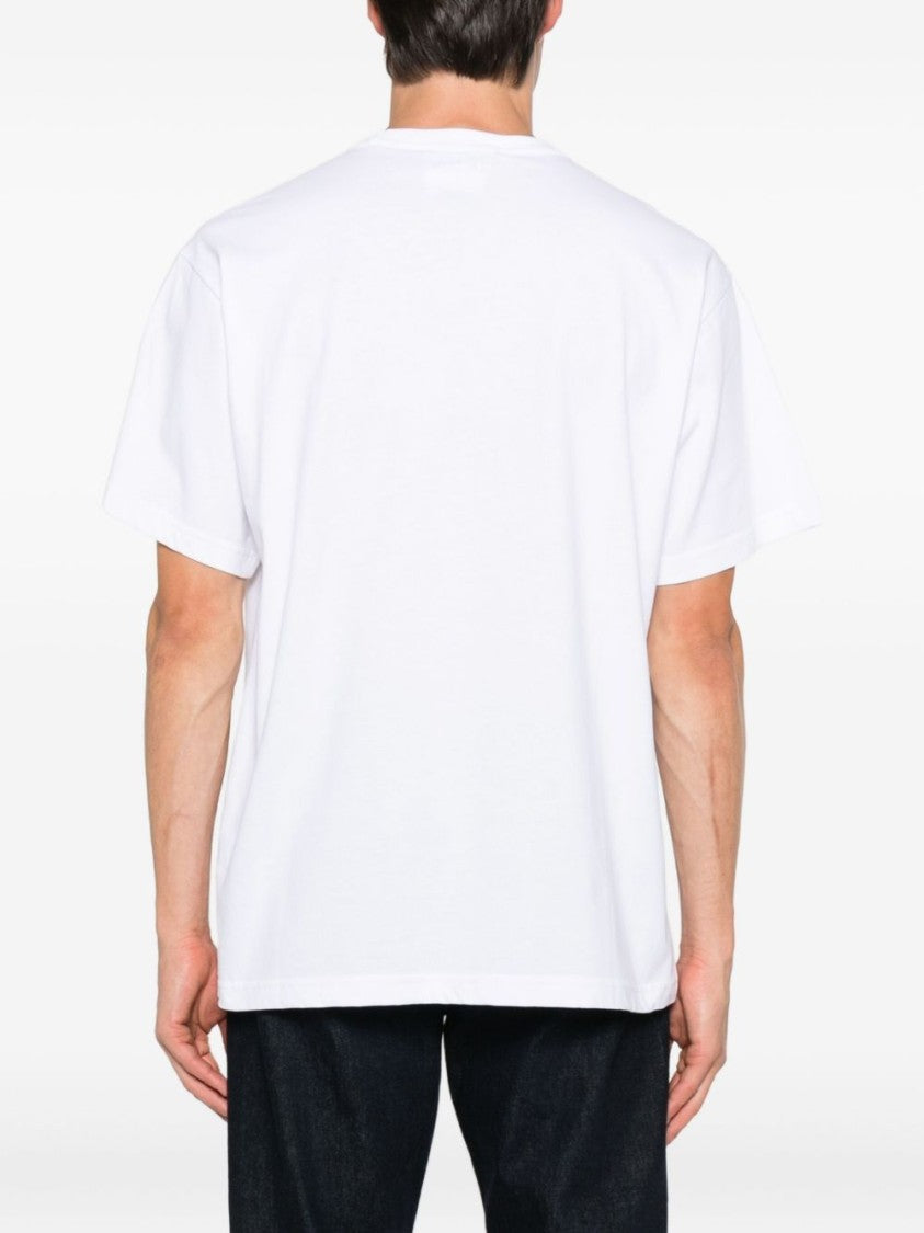 Versace Jeans Couture White Short-Sleeve T-Shirt