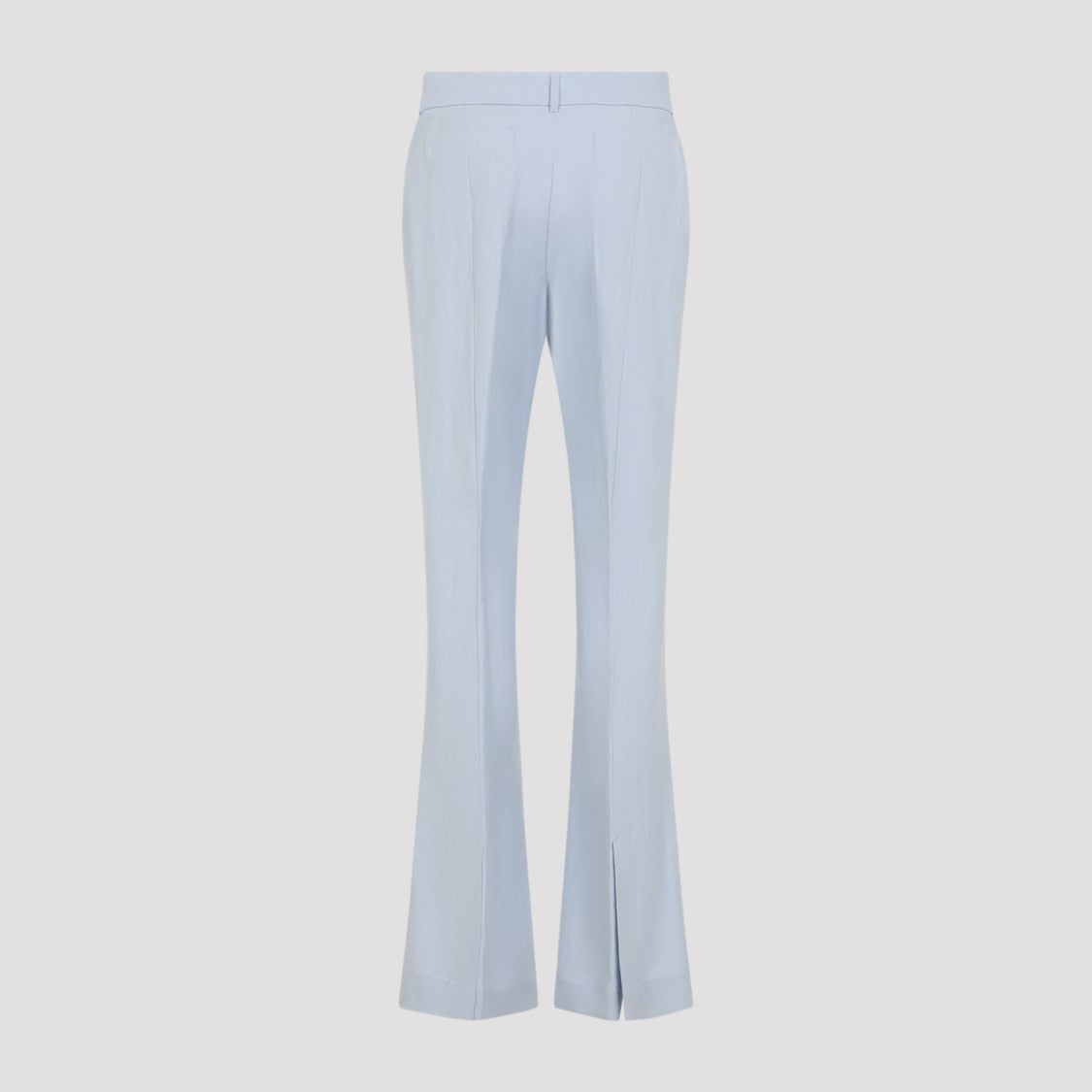 Sportmax Tailored Blue Trousers With Flared Hem