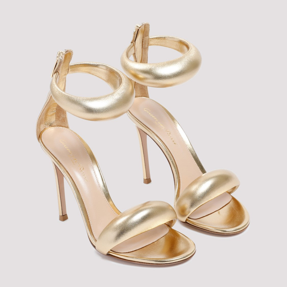Gianvito Rossi Mekong Gold Bijoux Sandals