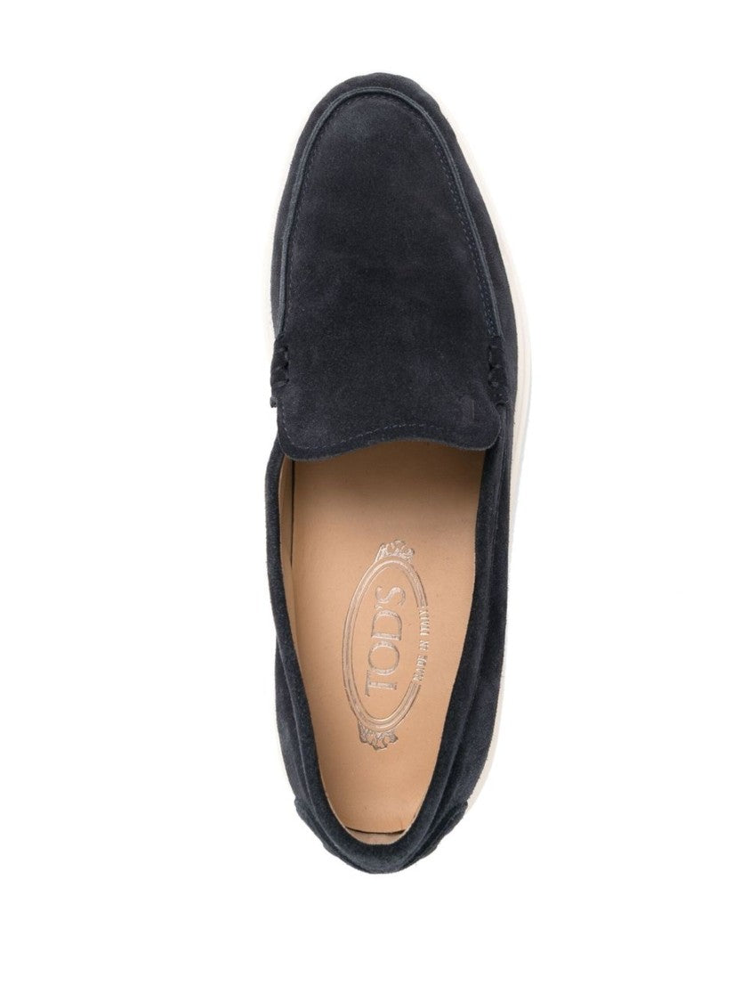 Tod's Moccasin Slipper Suede Loafers