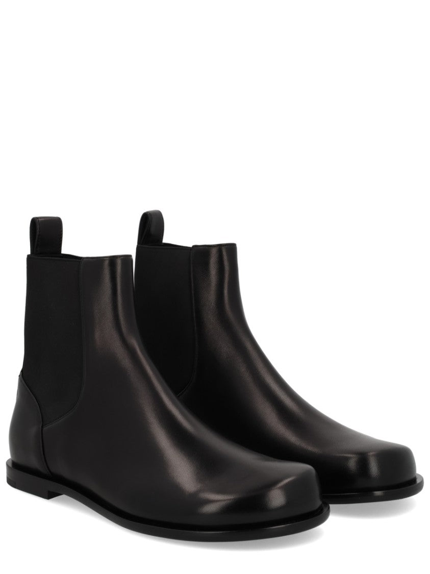 Fendi Chelsea Squared Ff Lamb Boots