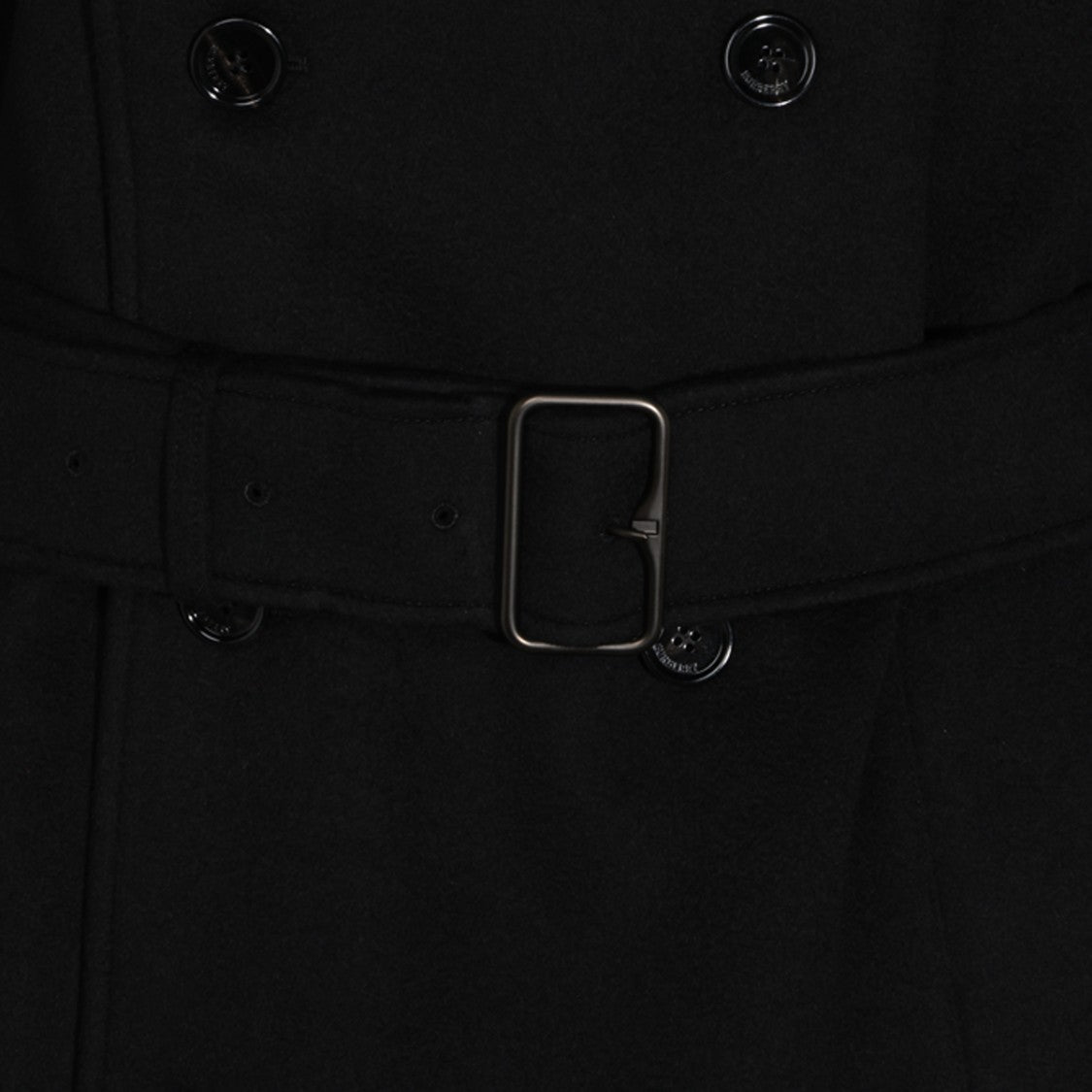 Burberry Double-Breasted Structured Belted Trench Coat