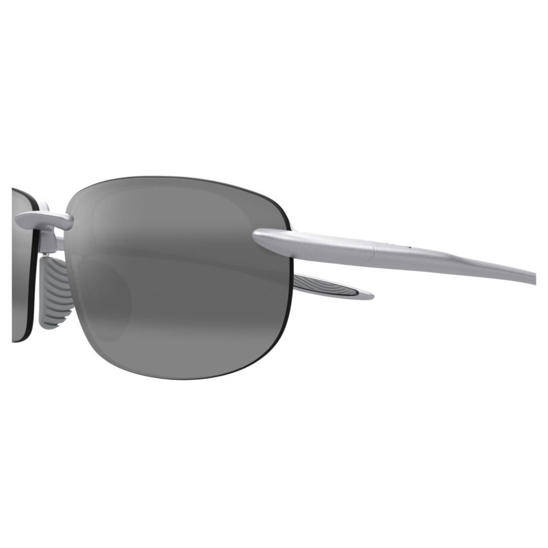 Maui Jim Hookipa Ultra Af Rimless Sunglasses With Rectangular Lenses