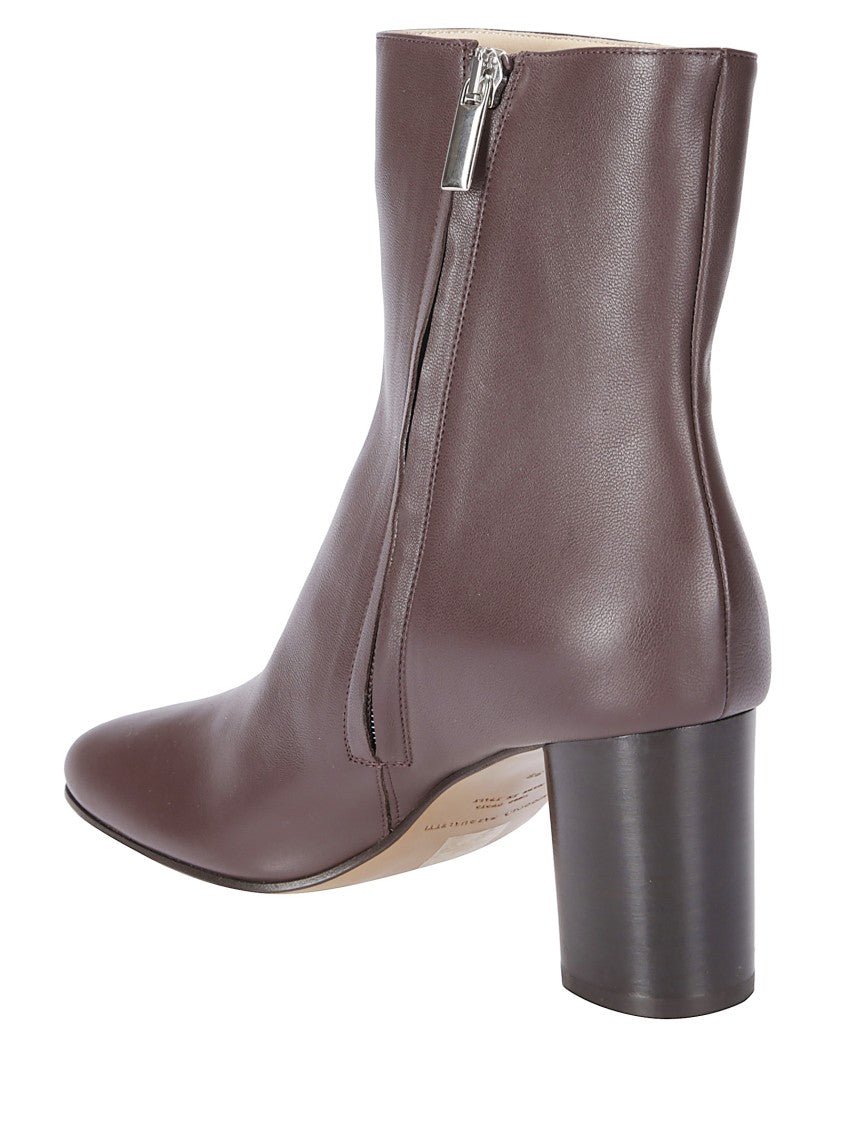 Niccolò Pasqualetti Obliqua Block Heel Booties