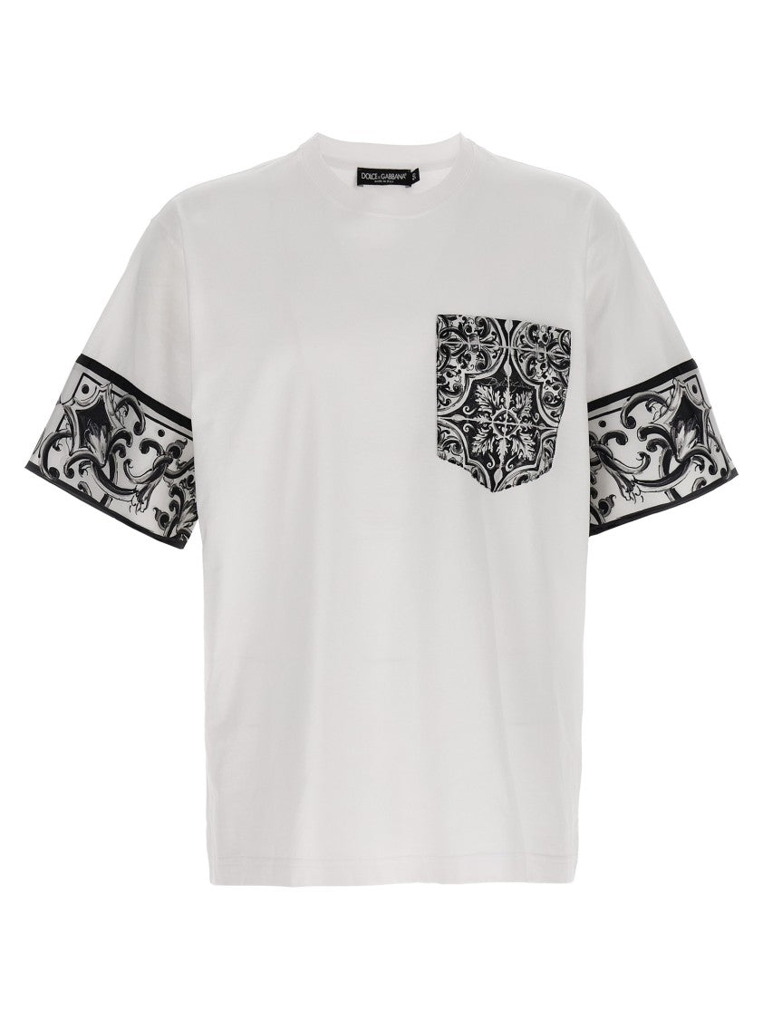 Dolce & Gabbana Maiolica' Print T-Shirt