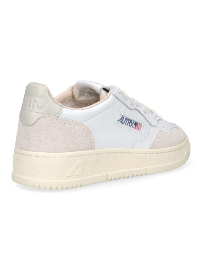 Autry Low-Top White Sneakers With Design