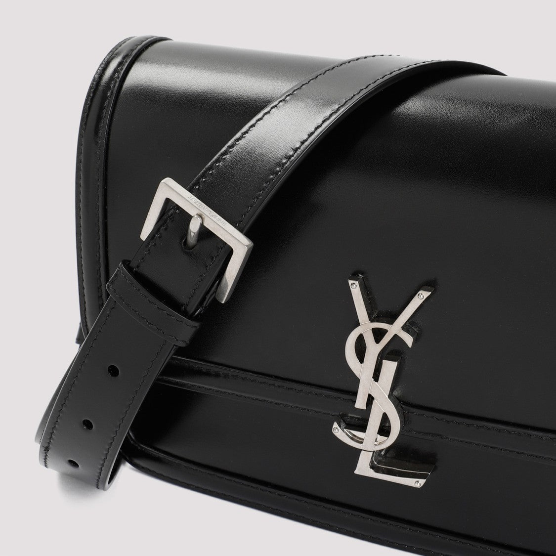 Saint Laurent Solferino Black Leather Handbag
