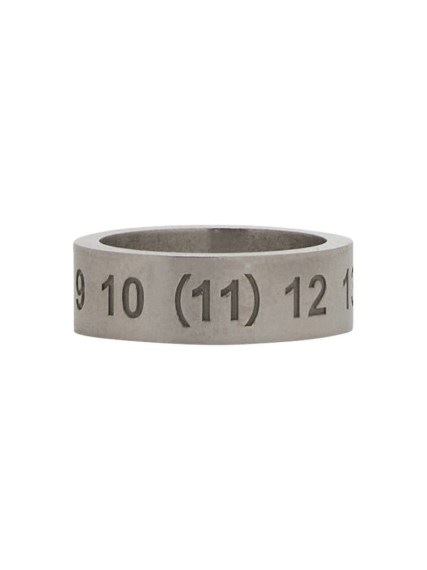 Maison Margiela Minimalist Silver Band Ring