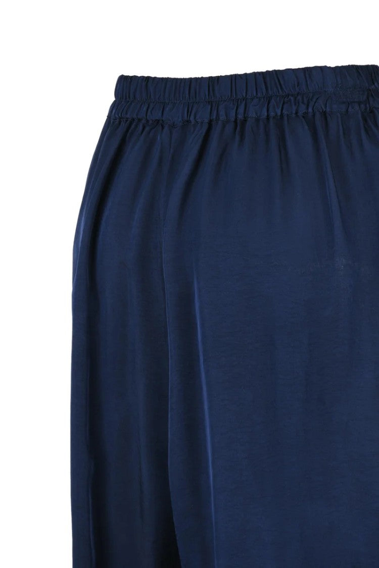 Jucca Blue Satin Bermuda Shorts