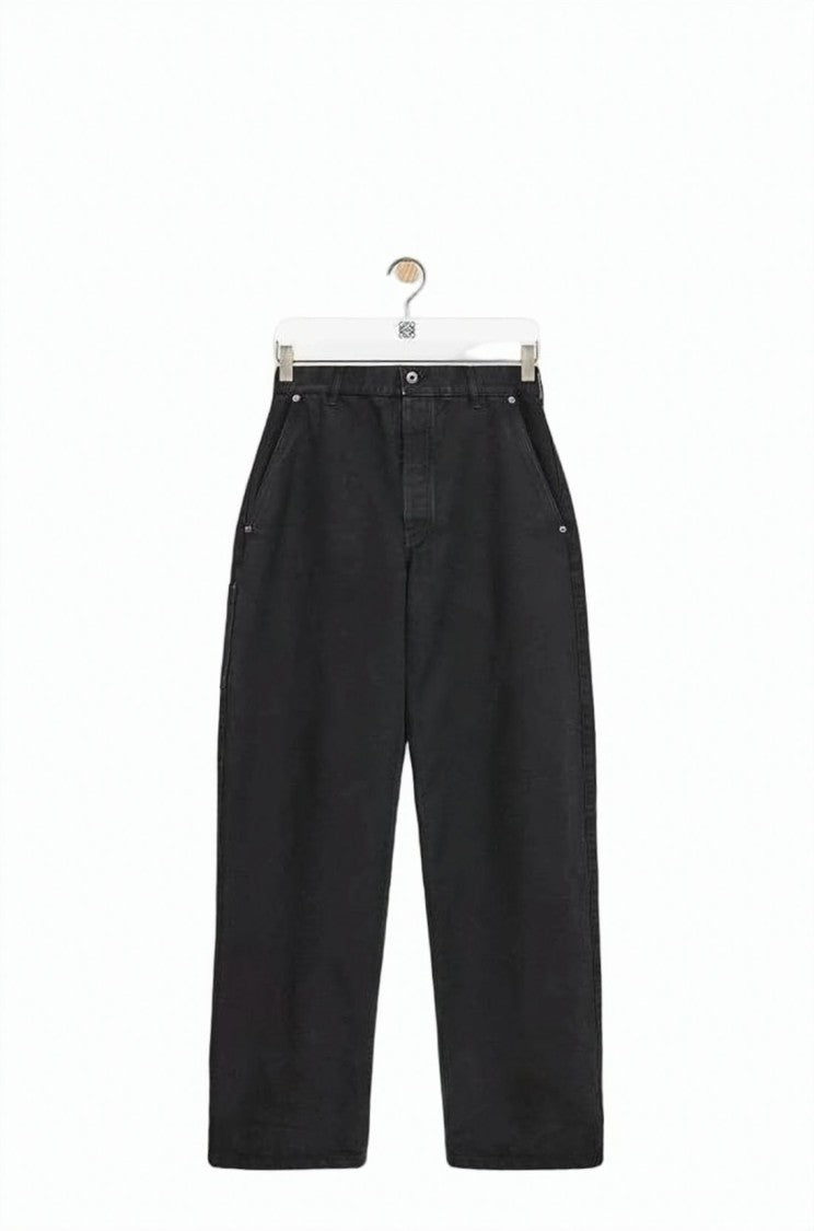 Loewe Straight-Leg Pants With Classic Waistband