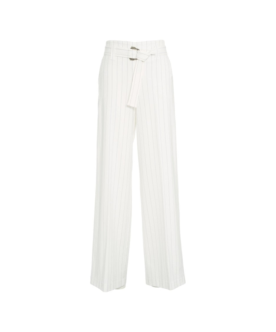 Liu Jo Palazzo Pants With Waist Belt