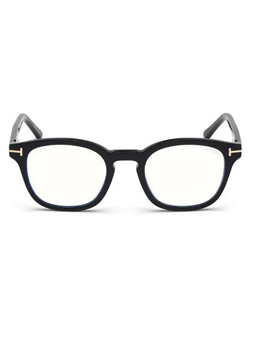 Tom Ford Rectangular Optical Frames With Metallic Accents