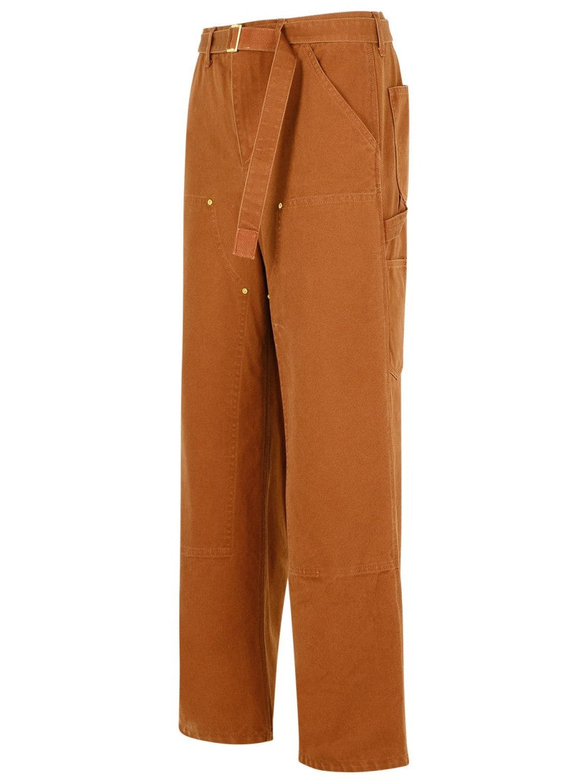 Sacai 'Carhartt Work In Progress' Brown Cotton Pants