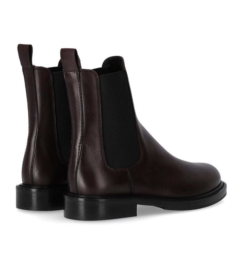 Guglielmo Rotta Peg Burgundy Chelsea Boot