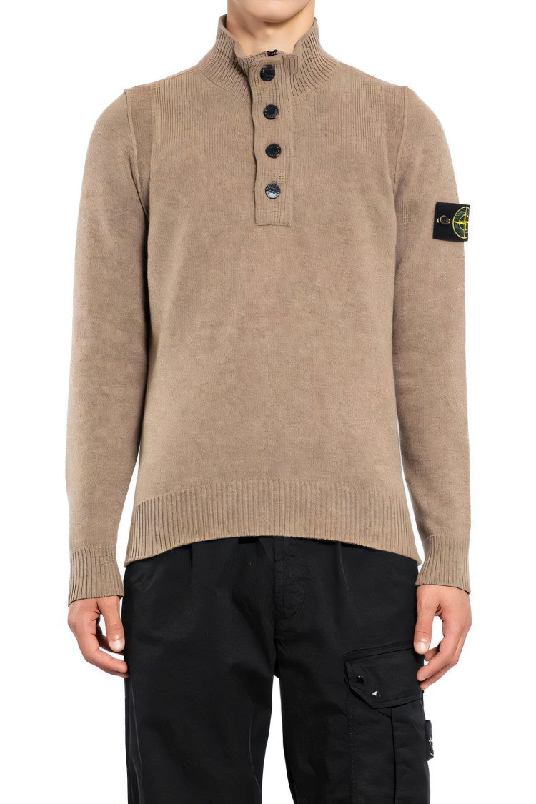 Stone Island High Collar Sweater