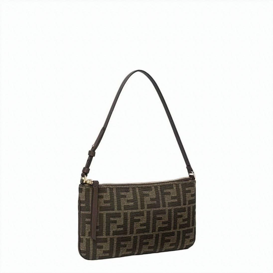 Fendi Compact Monogram Pattern Fendi Pouch
