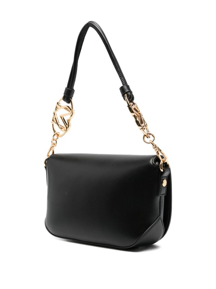 Love Moschino Shoulder Bag With Flap Closure And Gold-Tone Accents