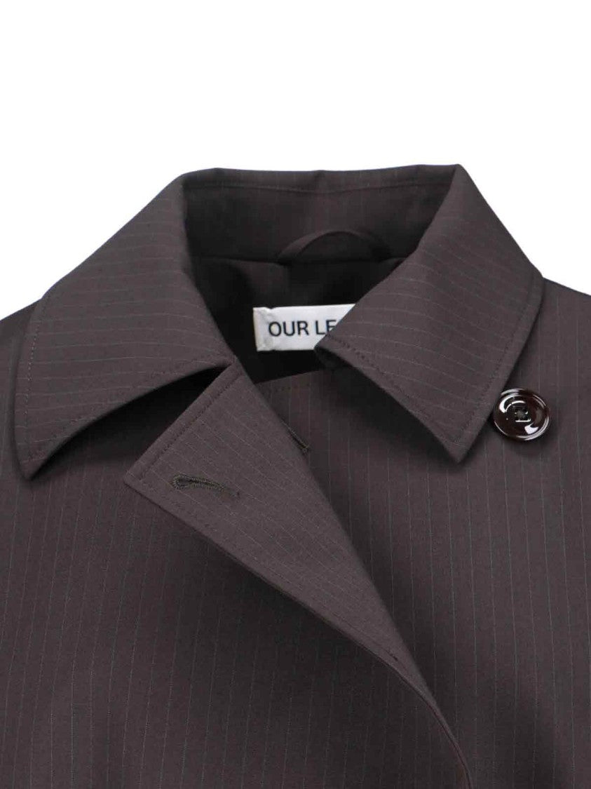 Our Legacy Court Coat – Brown/Striped