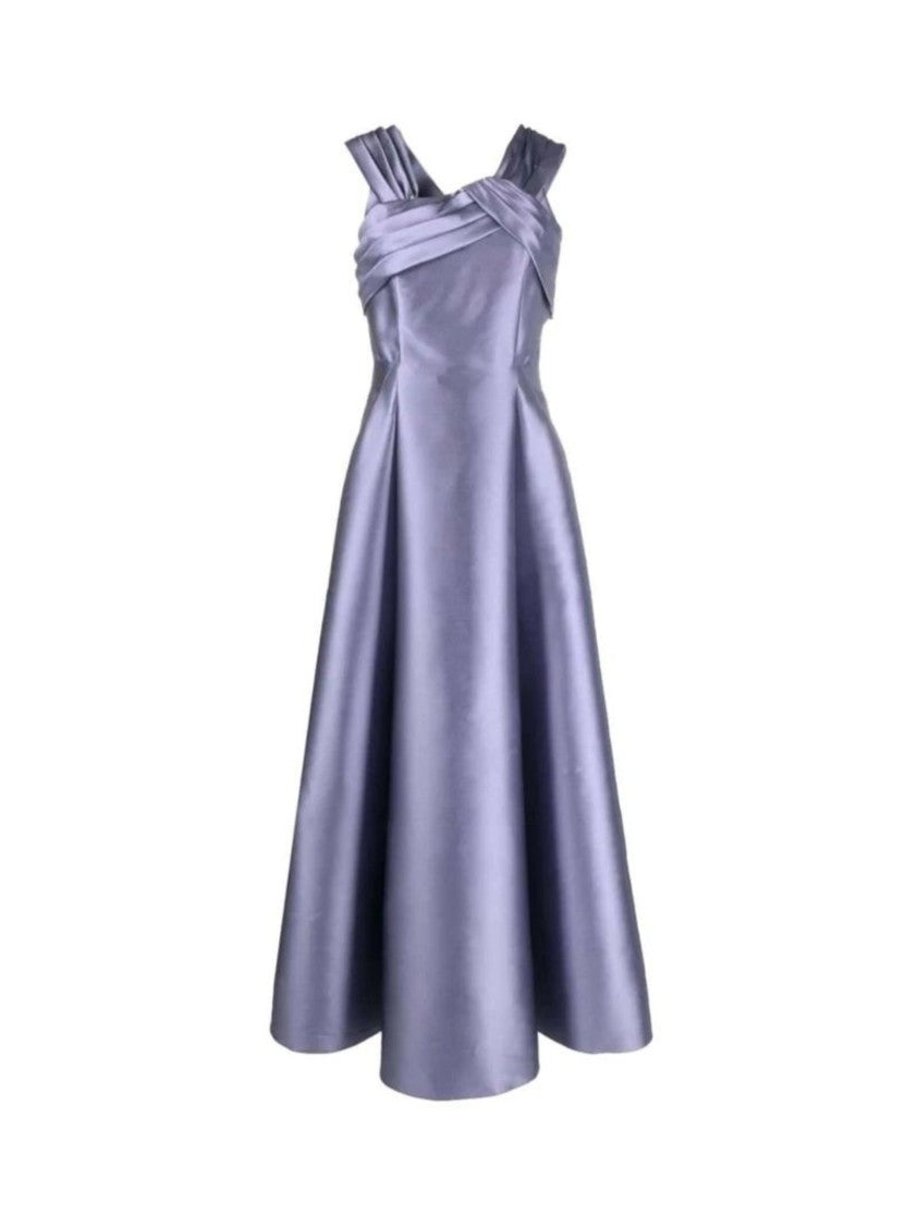 Alberta Ferretti Purple Long Dress
