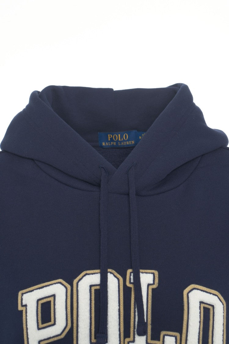 Polo Ralph Lauren Sweatshirt With Hood And Logo Print
