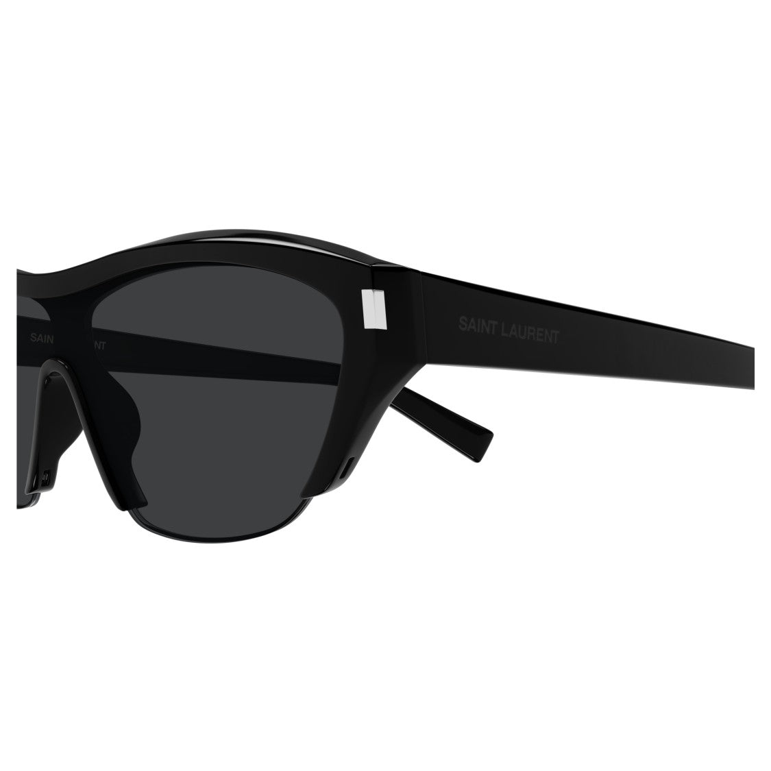 Saint Laurent Sl 704 Angular Frame Black Sunglasses