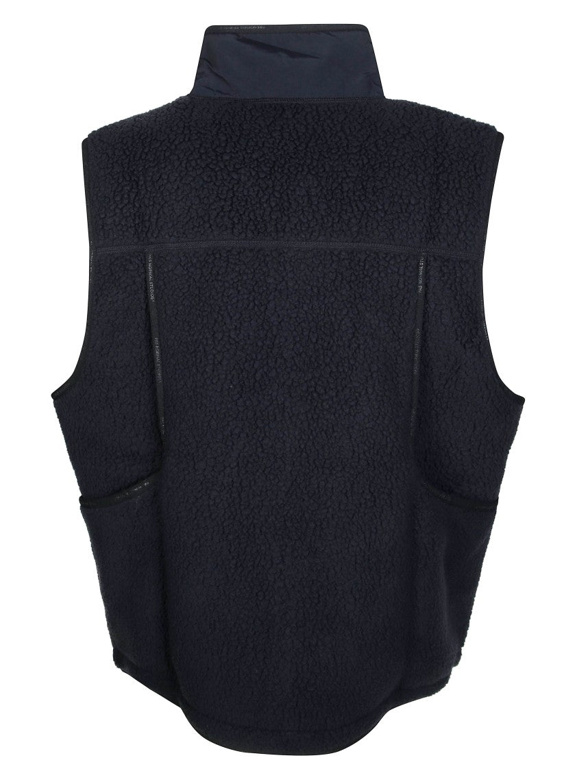 Pas Normal Studios Off-Race Pile High Collar Textured Fleece Vest