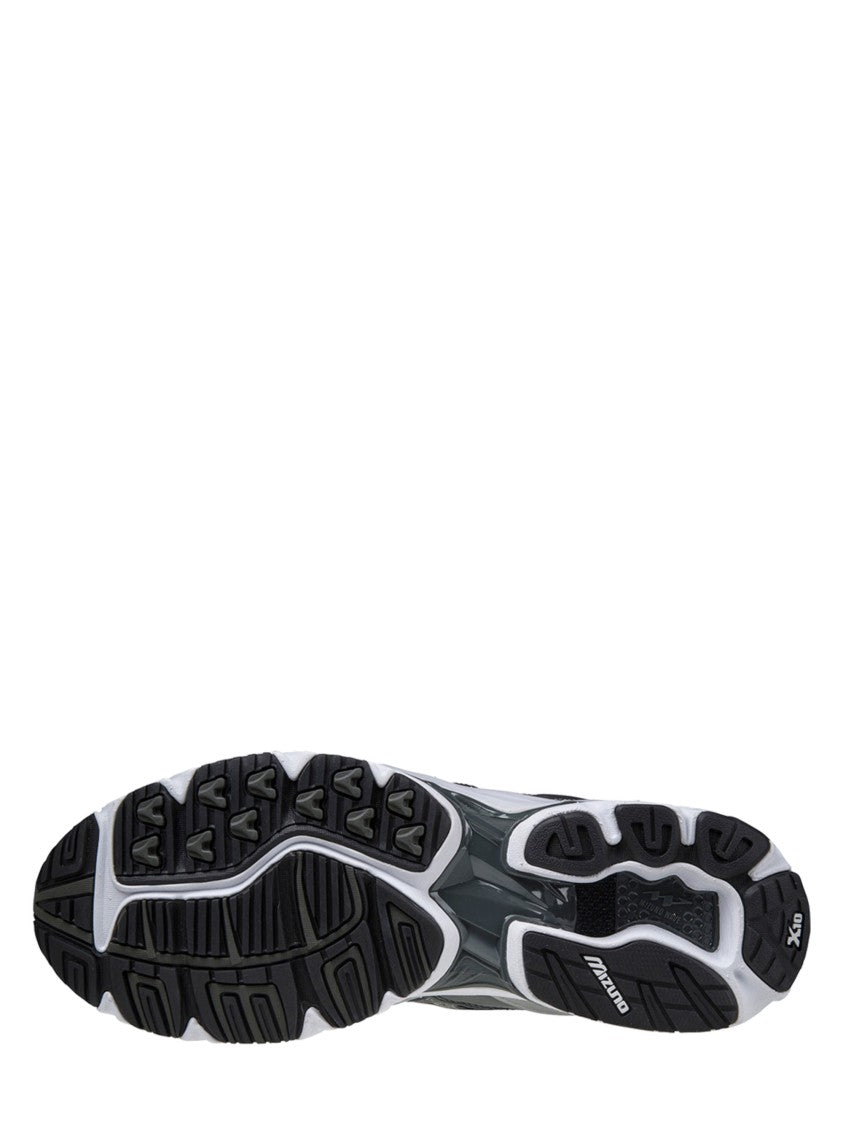 Mizuno Silver Panelled Mesh Sneakers
