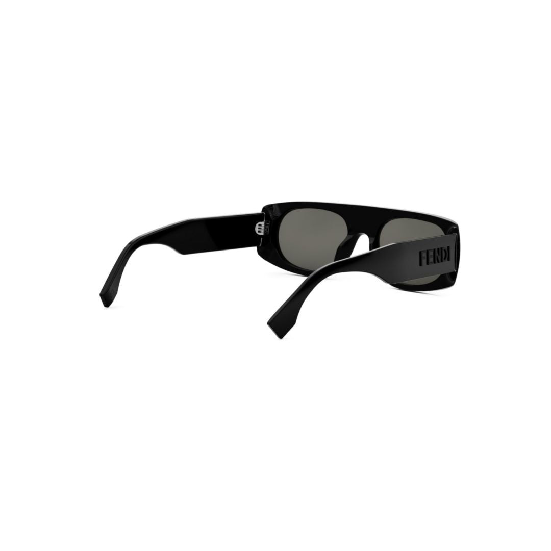Fendi Fe40169i Bold Rectangular Frame Sunglasses